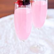 Coconut Water Champagne Fruit Punch